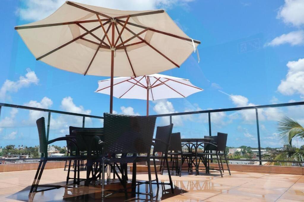 Flat No Centro De Porto De Galinhas - Perto Da Praia Principal E Vila Turistica エクステリア 写真